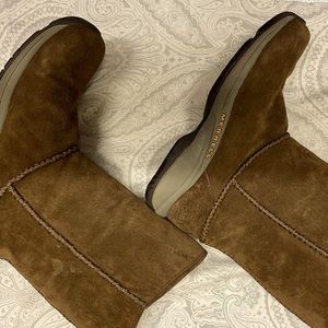 Merrell Womens Sz 8 Primo sheepskin lined suede boots